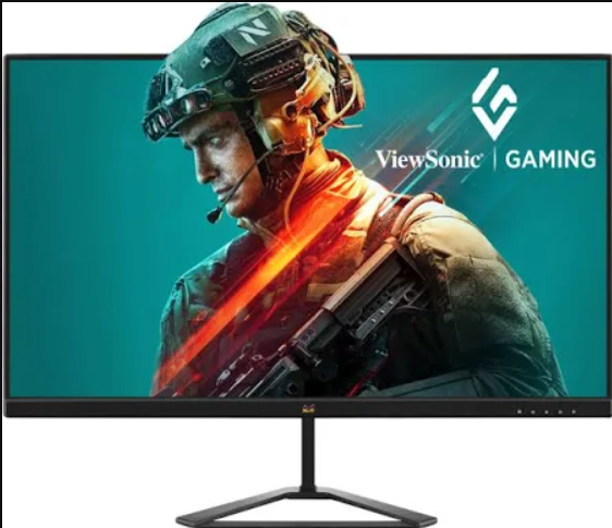 ViewSonic 60.96 cm (24 inch) Full HD IPS Panel with HDR10, 104 sRGB, Eye Care, Wall Mount, Tilt, 2 x HDMI, 1 x Display Port, Wide View Angle Gaming Monitor (VX2479-HD-PRO)  (AMD Free Sync, Response Time: 1 ms, 180 Hz Refresh Rate)